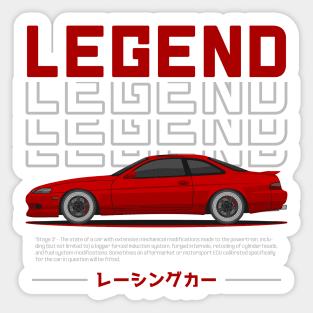 Tuner Red Soarer SC JDM Sticker